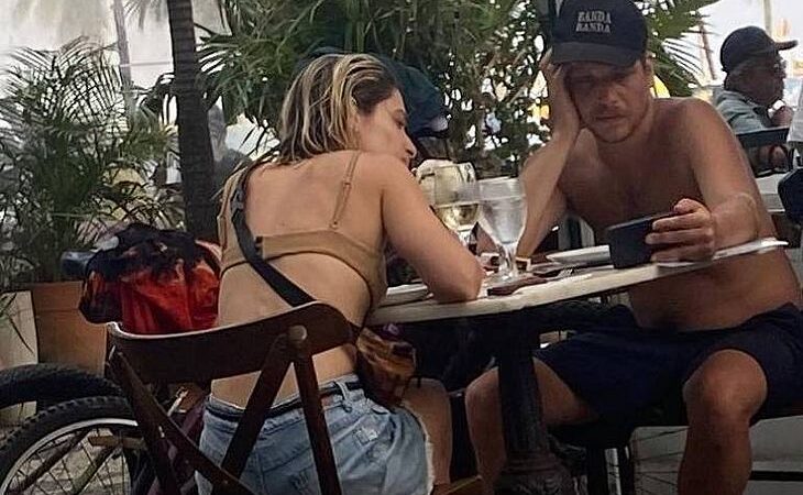 Romance? Atriz Luisa Arraes é vista em restaurante com filho de Cássia Eller