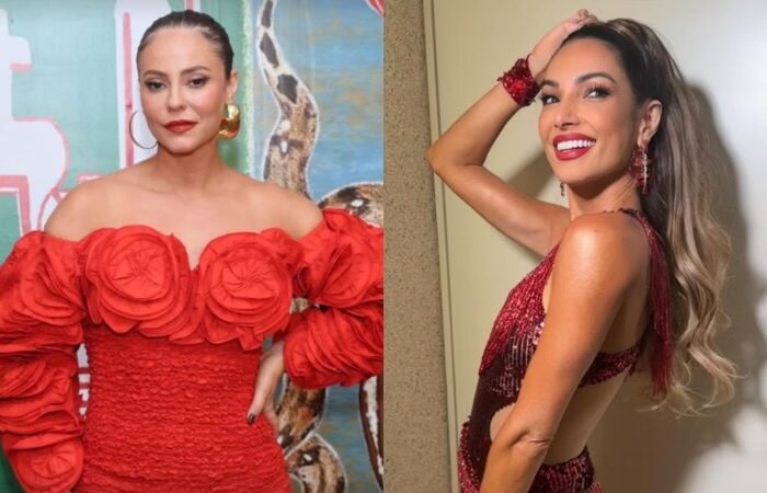 Presença de Patrícia Poeta incomoda Paolla Oliveira na Grande Rio