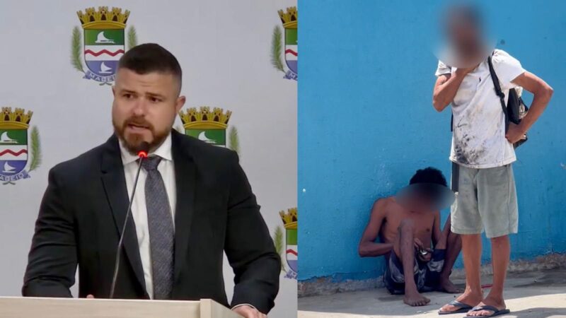 Delegado Thiago Prado defende internação compulsória para evitar Cracolândia em Maceió