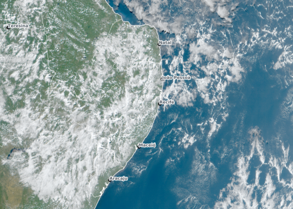 Veja a previsão do tempo para todas as regiões de Alagoas nesta quinta-feira (26)