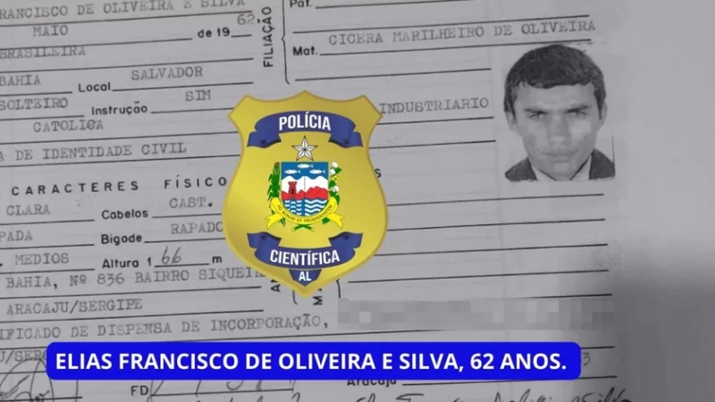 Polícia Científica procura familiares de homem que vivia em situação de rua em Penedo
