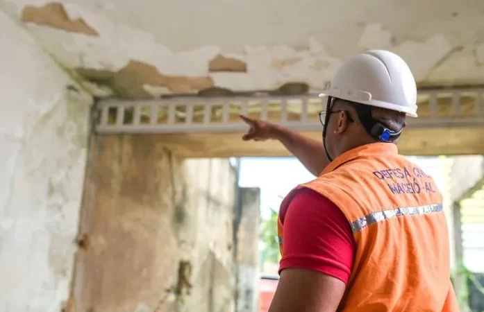 Saiba quais são os casos em que a Defesa Civil de Maceió recomenda demolição de imóveis