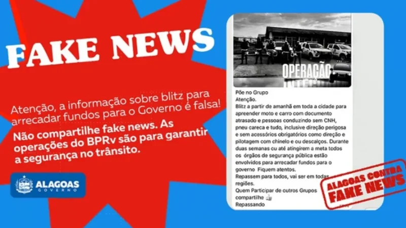 BPRV desmente informação de que fará blitz para arrecadar fundos para o Governo