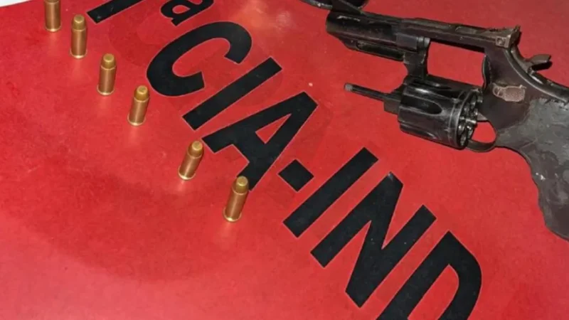 PM prende dupla com arma de fogo e moto adulterada em São Miguel dos Campos