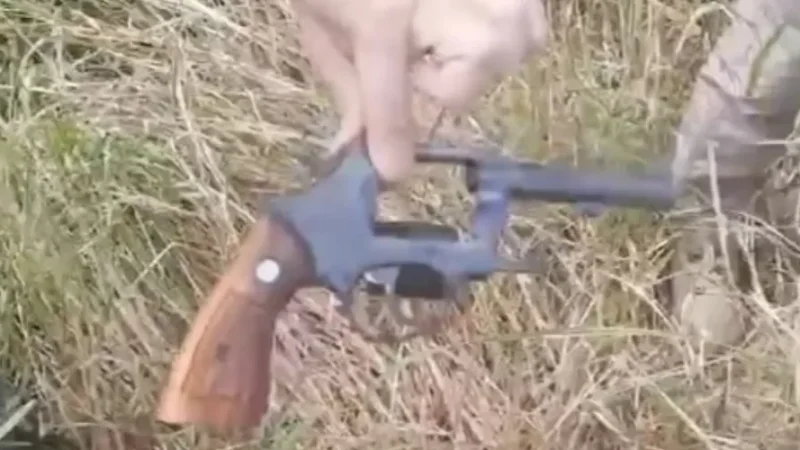 Polícia encontra arma utilizada em homicídio escondida em matagal em Arapiraca