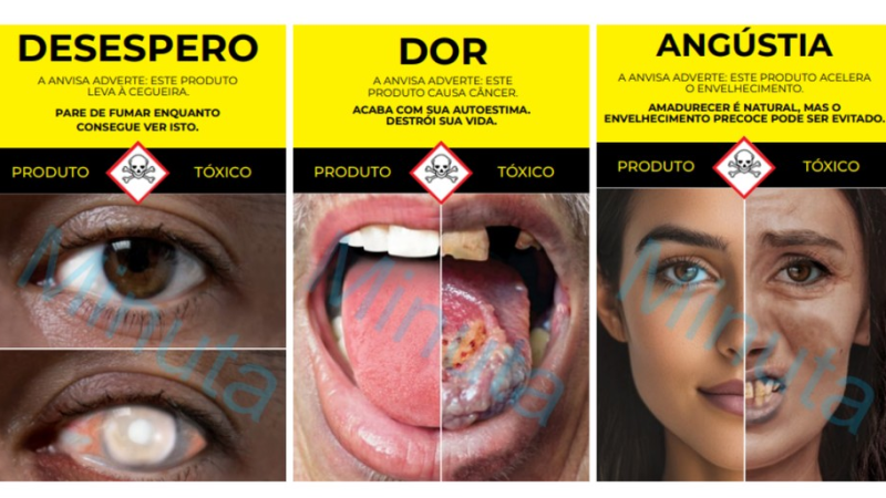 Anvisa aprova novas imagens de advertência para embalagens de cigarro