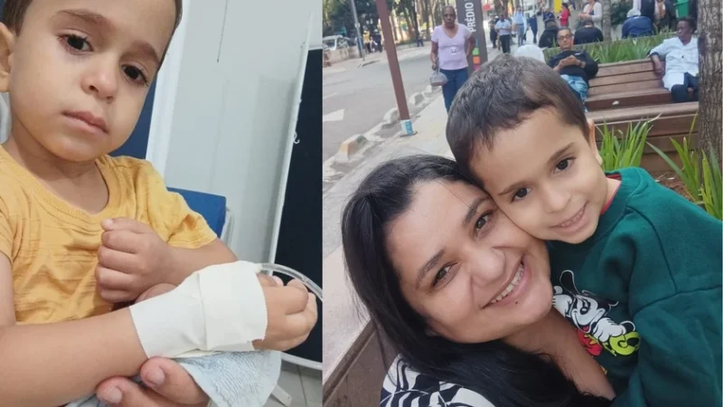 Família de menino com doença rara pede ajuda