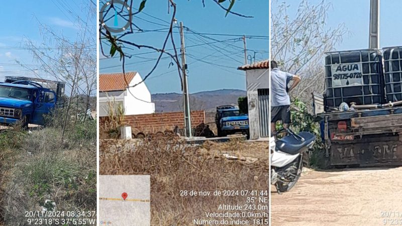 Homem é detido após descoberta de esquema de desvio de água em Dois Riachos