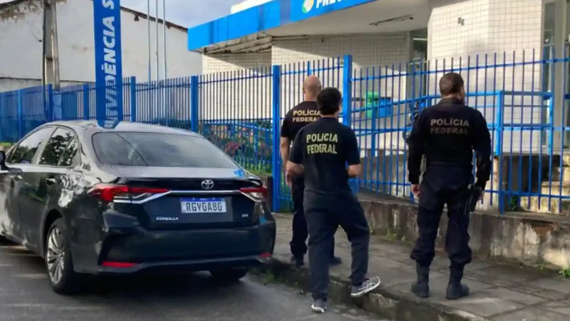 PF realiza operação contra fraudes no INSS; 3 mandados foram cumpridos em União dos Palmares