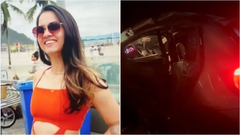 Fisioterapeuta morre após colisão frontal entre carro e caminhão; filhos sobreviveram