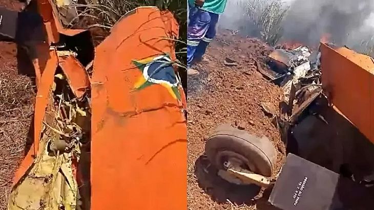 Colisão de aeronaves da FAB tem pouso de emergência e piloto ejetado