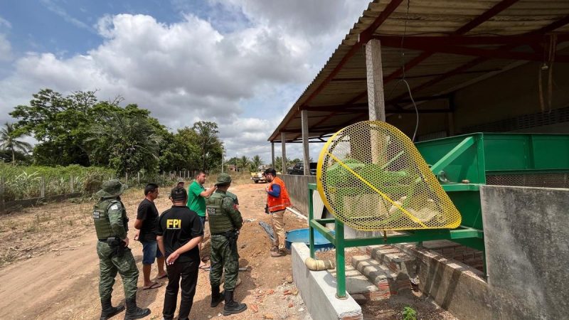 Casas de farinha são inspecionadas em Junqueiro