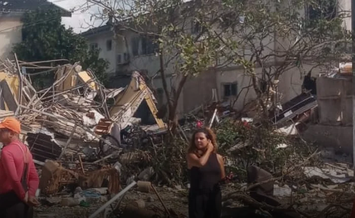 Polícia encontra 11 botijões de gás no local onde aconteceu explosão