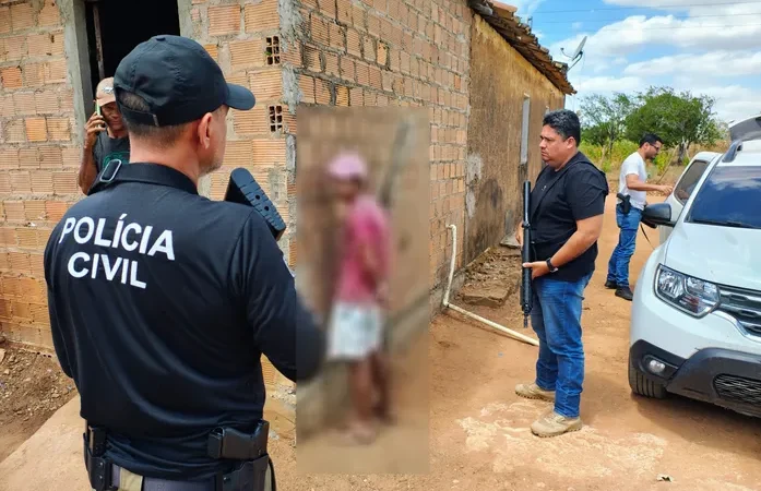 Acusado de ter estuprado a própria irmã é preso na zona rural de Craíbas