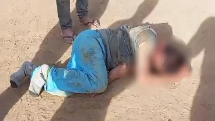 Homem suspeito de estupro é preso após ser espancado por populares