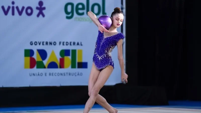 Atleta alagoana ganha convocação inédita para a Seleção Brasileira de ginástica rítmica
