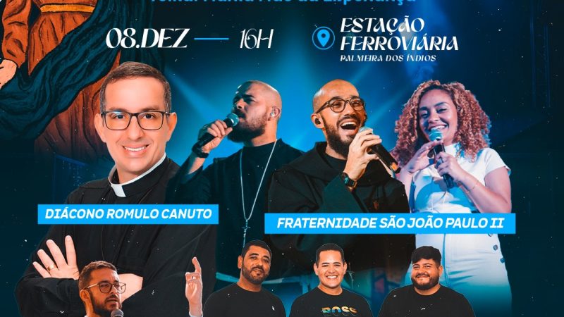 Cenáculo Mariano 2024 será realizado no domingo (8) na antiga Estação Ferroviária