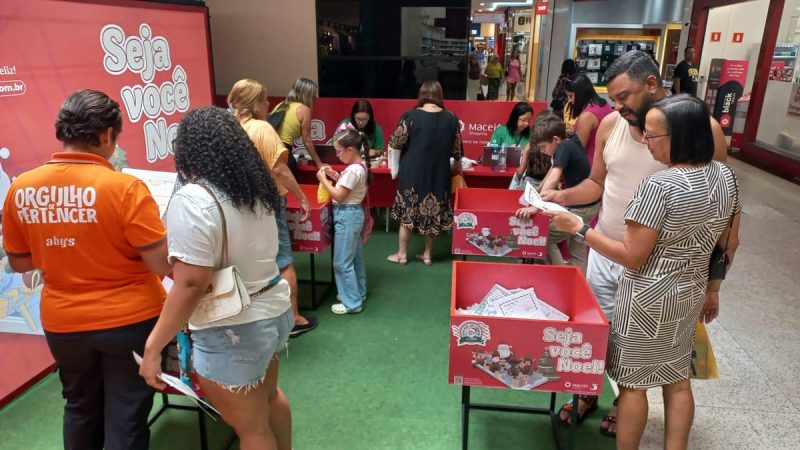 Cerca de 5 mil cartinhas do Papai Noel dos Correios estão disponíveis para adoção em AL