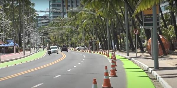 Faixa verde na orla da Ponta Verde pode ser desfeita após pedido de revogação ser aprovada por vereadores