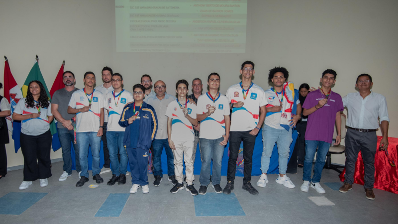 Rede estadual conquista 78 medalhas na Olimpíada Brasileira de Matemática