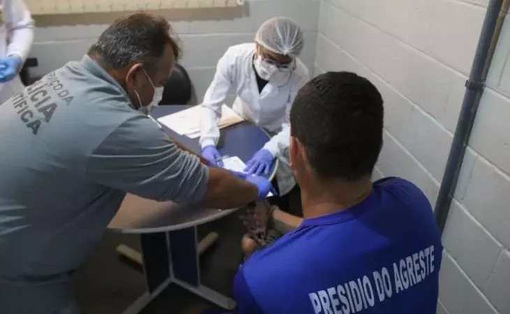 Polícia Científica de Alagoas realiza primeira coleta de DNA de 2025 em presídios