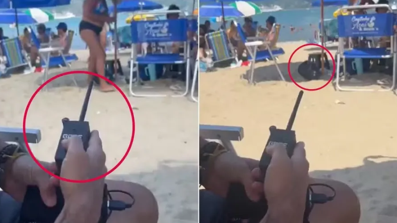 Se a moda pega! Dispositivo usado por turista argentino para silenciar caixa de som em praia é ilegal