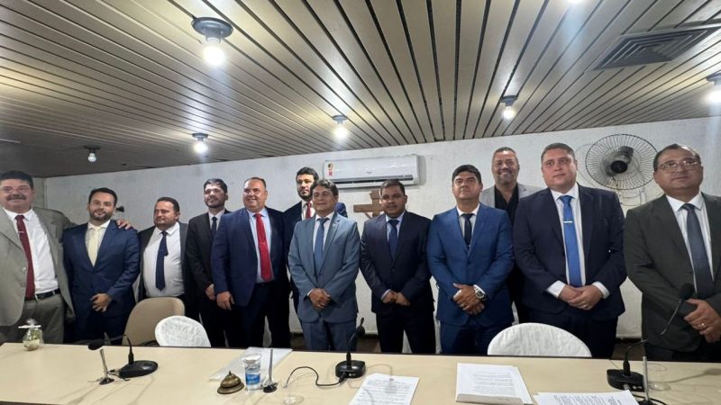 Madson Monteiro é eleito presidente da Câmara de Vereadores de Palmeira
