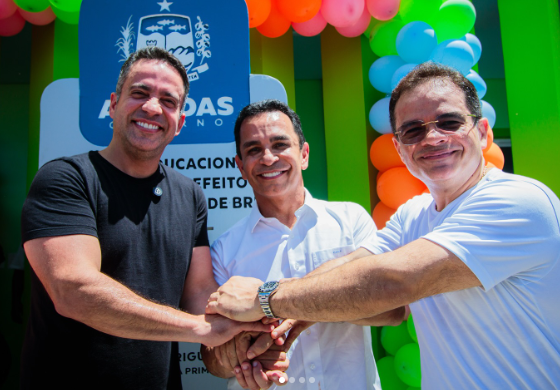 Marcelo Victor e governador inauguram primeira creche Cria em Roteiro/AL