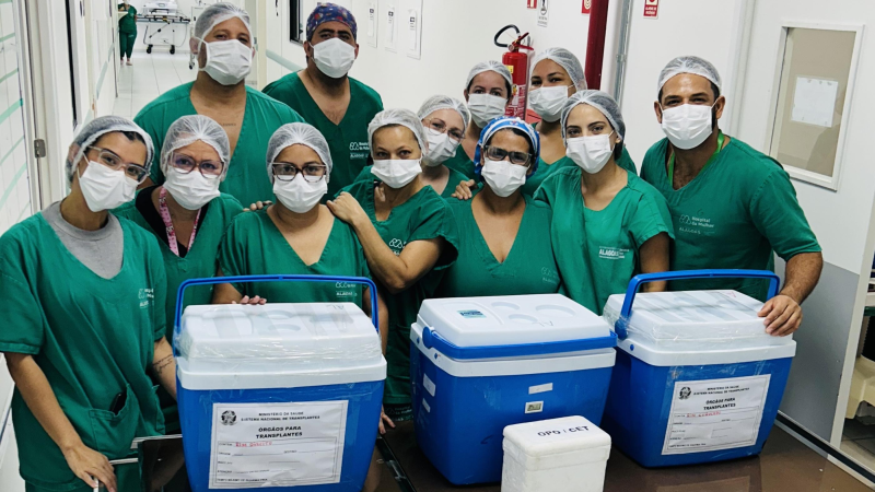 Hospital da Mulher de Alagoas registra mais uma captação de órgãos