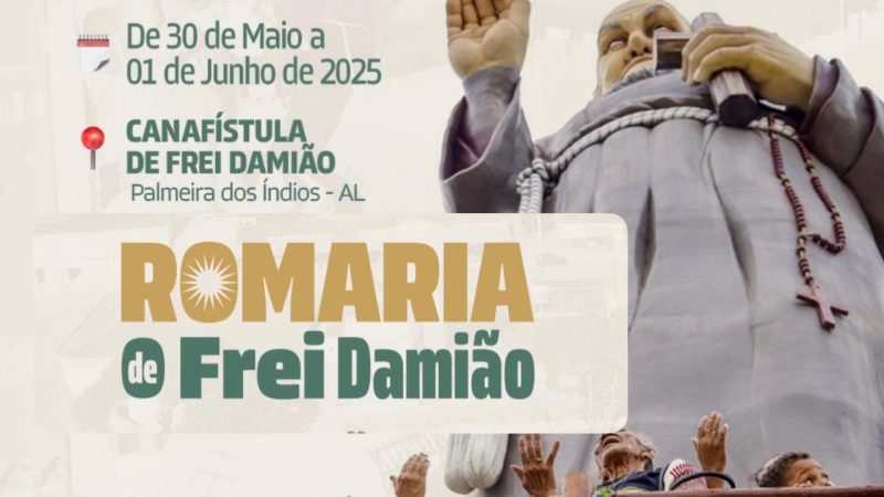 Romaria de Frei Damião terá início nesta sexta (30); evento contará com show do padre João Carlos