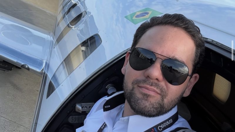 Piloto Rogério Mercaldi será o entrevistado do Frente a Frente com a Grazi