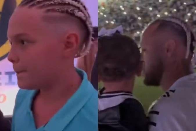 Davi Lucca, filho de Neymar Jr., revela inspiração para novo cabelo: No meu pai e na Mavie