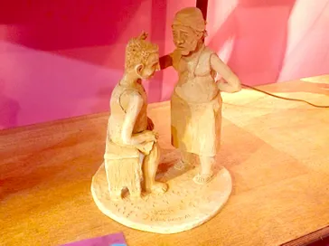 Obra de artista de Palmeira dos Índios, Lucas Yguaratã, é destaque na maior Feira de Artesanato da América Latina, a Fenearte