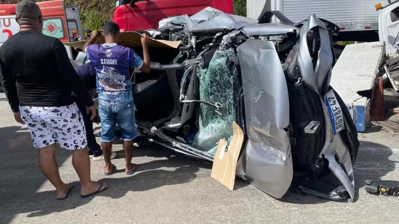 Família com crianças sobrevive a acidente em Joaquim Gomes, AL: ‘Milagre’, diz médica que ajudou no resgate