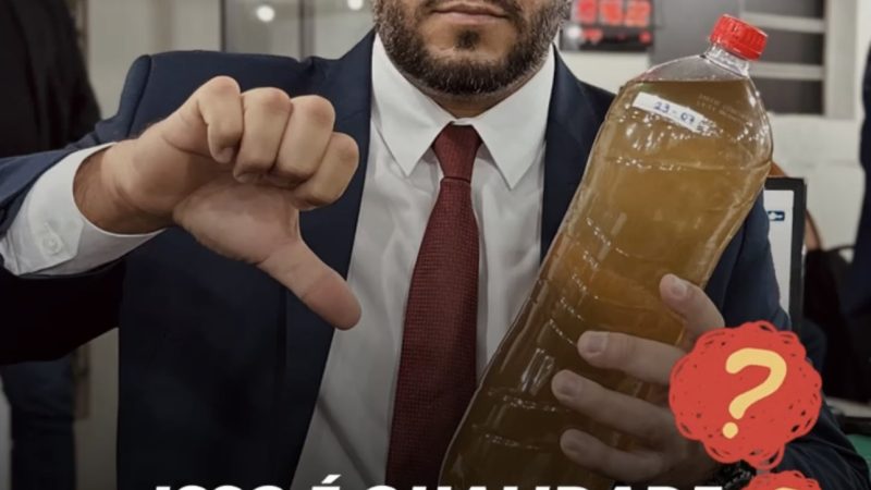 “Estão mandando barro líquido pras casas!” — Lúcio Carlos escancara descaso com a água em Palmeira dos Índios