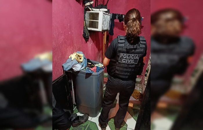 Avô escondia neta em máquina de lavar para ela não ver estupro da mãe