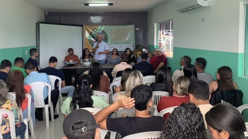 Estrela de Alagoas realiza sua 1ª Conferência Municipal de Segurança Alimentar e Nutricional