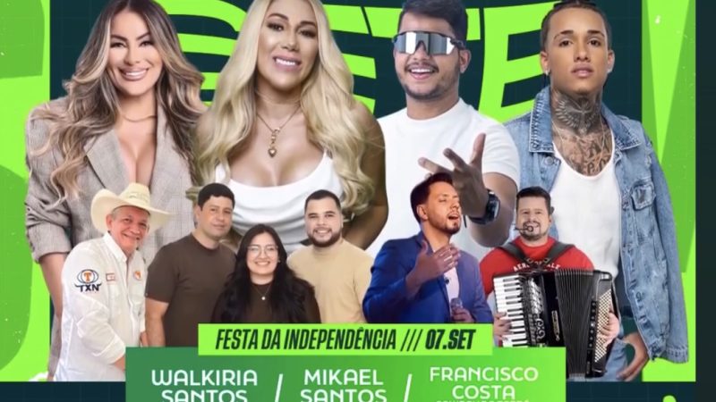 Festa da Independência e Emancipação Política movimenta Cacimbinhas em setembro