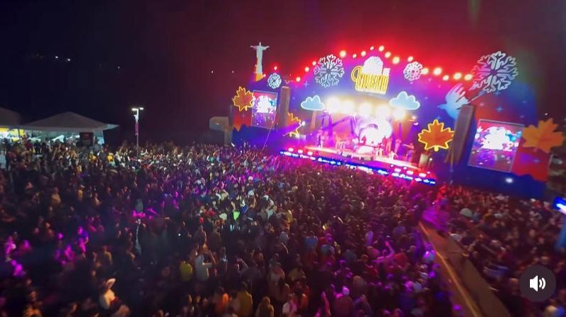 Público lota Mar Vermelho durante mais uma edição do Festival de Inverno