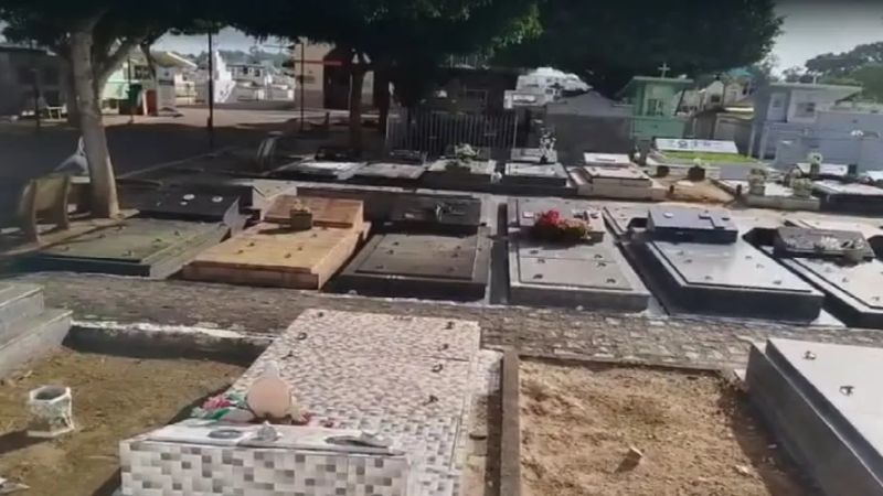 Suspeito é detido por furtar placas de bronze em túmulos de Arapiraca