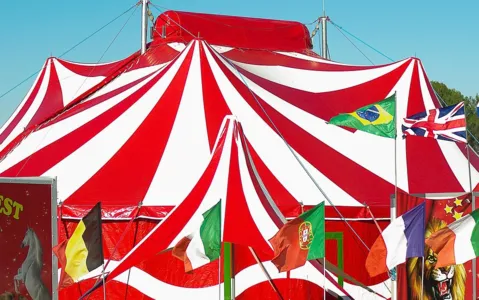 Jovem perde o braço em acidente com cabo de aço em circo no PR