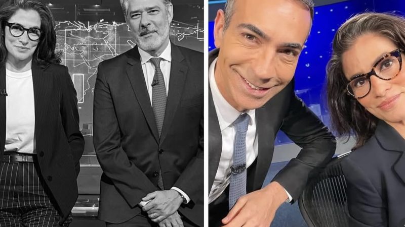 William Bonner anuncia saída do Jornal Nacional; César Tralli assume bancada com Renata Vasconcellos