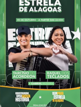Estrela de Alagoas se prepara para celebrar mais um ano de história com festa para a população