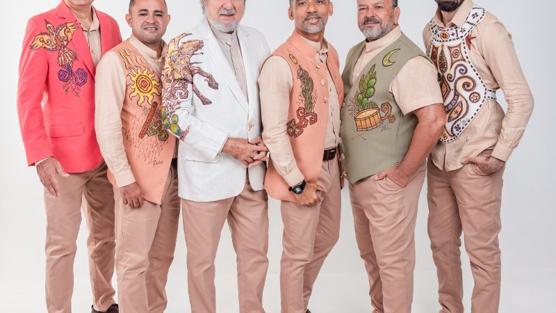 Quinteto Violado celebra 54 anos de carreira com show da turnê “Sertão” em Maceió