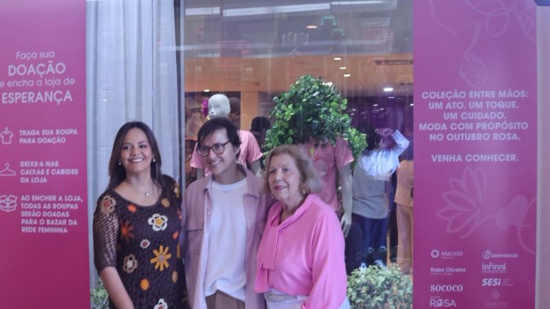 Labmoda, Rede Feminina de Combate ao Câncer, Governo de Alagoas e Primeira-Dama Julia Britto realizam desfile solidário em formato de leilão