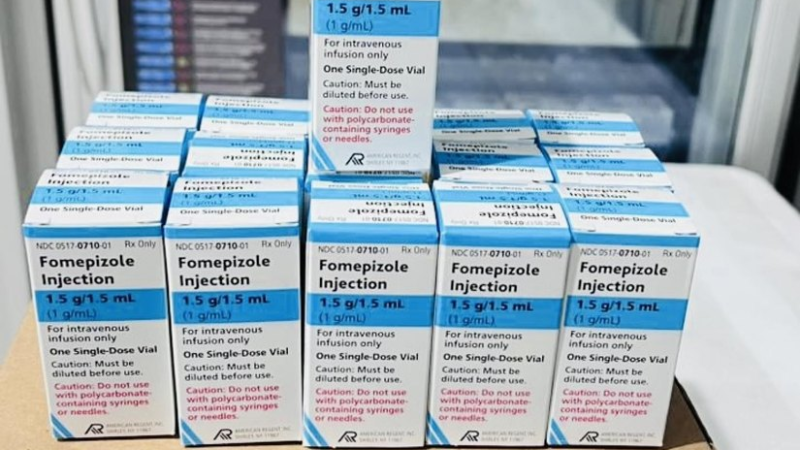 Alagoas recebe 1º lote de antídotos para tratamento de intoxicação por metanol em bebidas alcoólicas