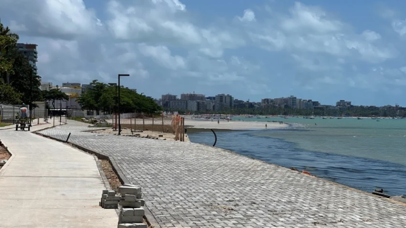 Nova Orla do Porto de Maceió tem mais de 70% dos serviços concluídos