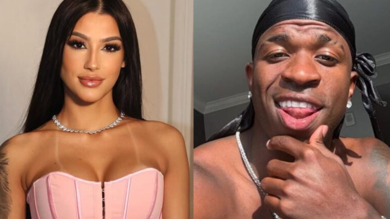 Vini Jr é exposto por ex de influencer: ‘Mandando foto dos bagulho’