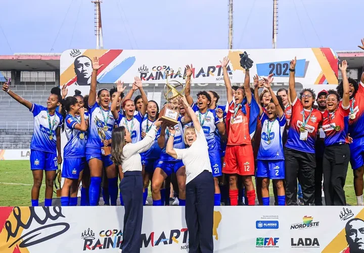 Com garra e superioridade, Alagoas goleia Sergipe e conquista a Copa Rainha Marta Nordeste