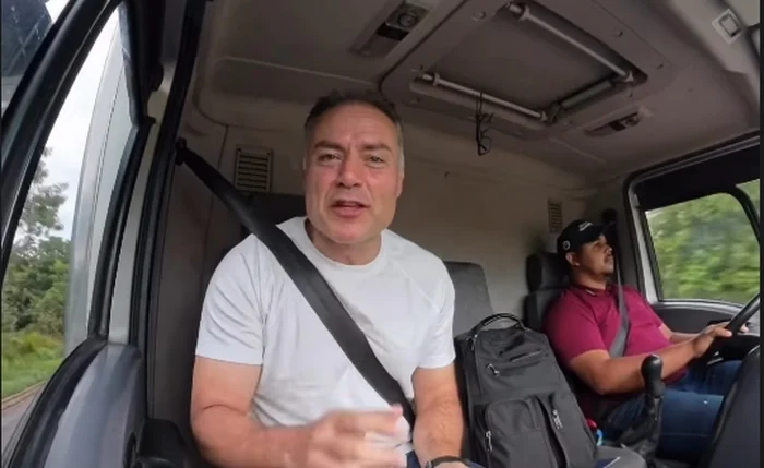 Renan Filho percorre dois mil quilômetros de caminhão para chegar a COP30